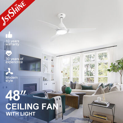 قیمت خوب 48 اینچ فانتزی سقف مدرن LED Smart App Control با نور برای زندگی هوشمند آنلاین