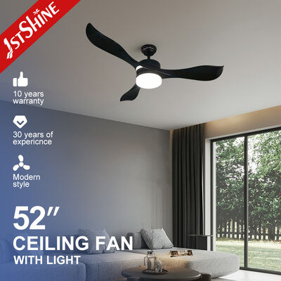 قیمت خوب 33.3W 52inch 5 سرعت کنترل از راه دور فنر سقف LED پلاستیکی با نور آنلاین