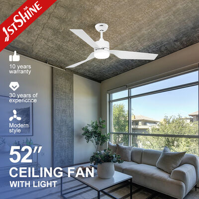 قیمت خوب 52 اینچ فن سقف ABS با چراغ LED موتور DC طراحی مدرن آنلاین