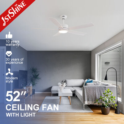قیمت خوب پنکه سقفی LED مدرن 52 اینچی با 6 سرعت کنترل از راه دور و پره ABS برای اتاق نشیمن آنلاین
